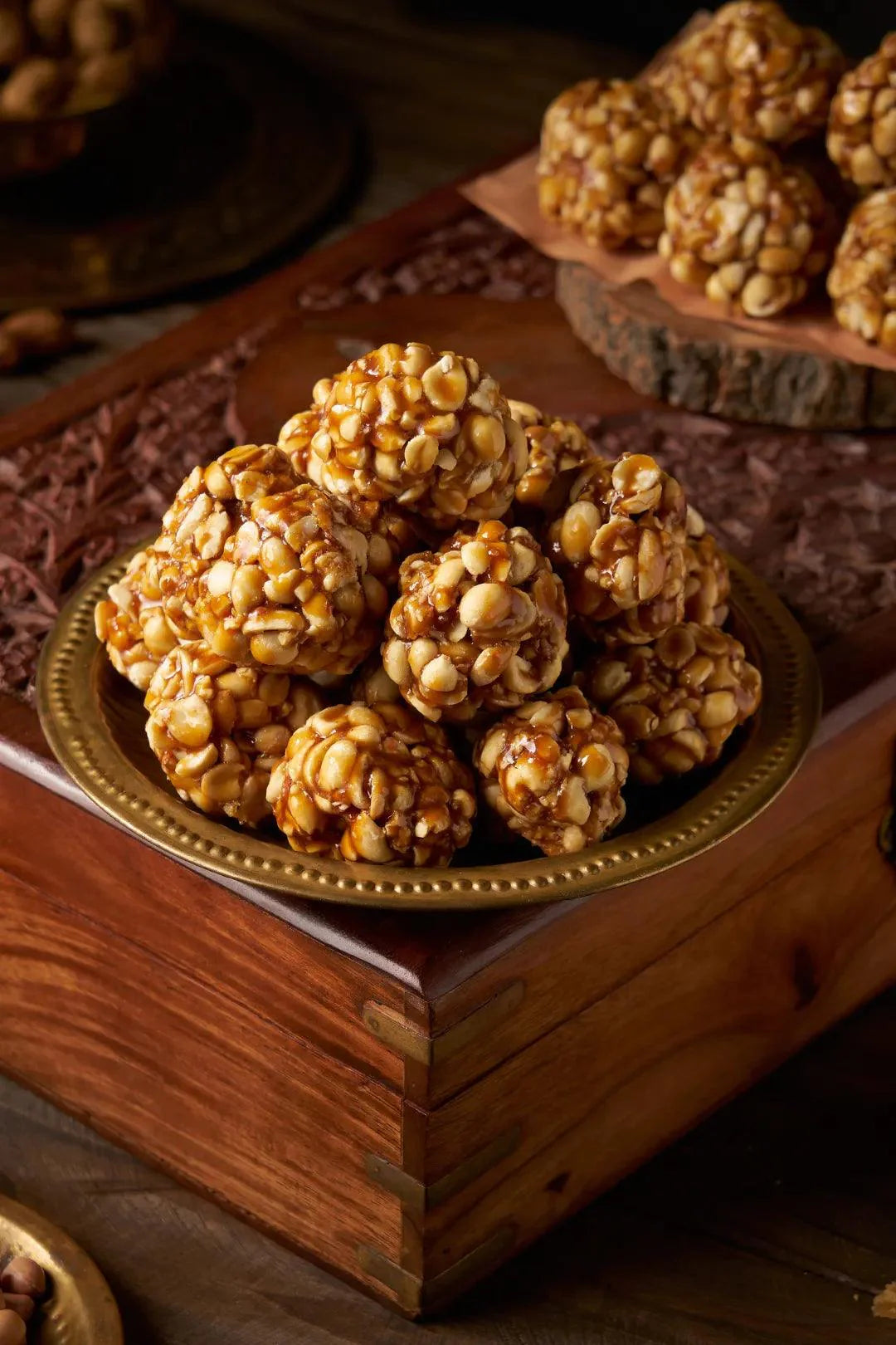 Sattur Mittai Kadai Groundnut Chikki Balls