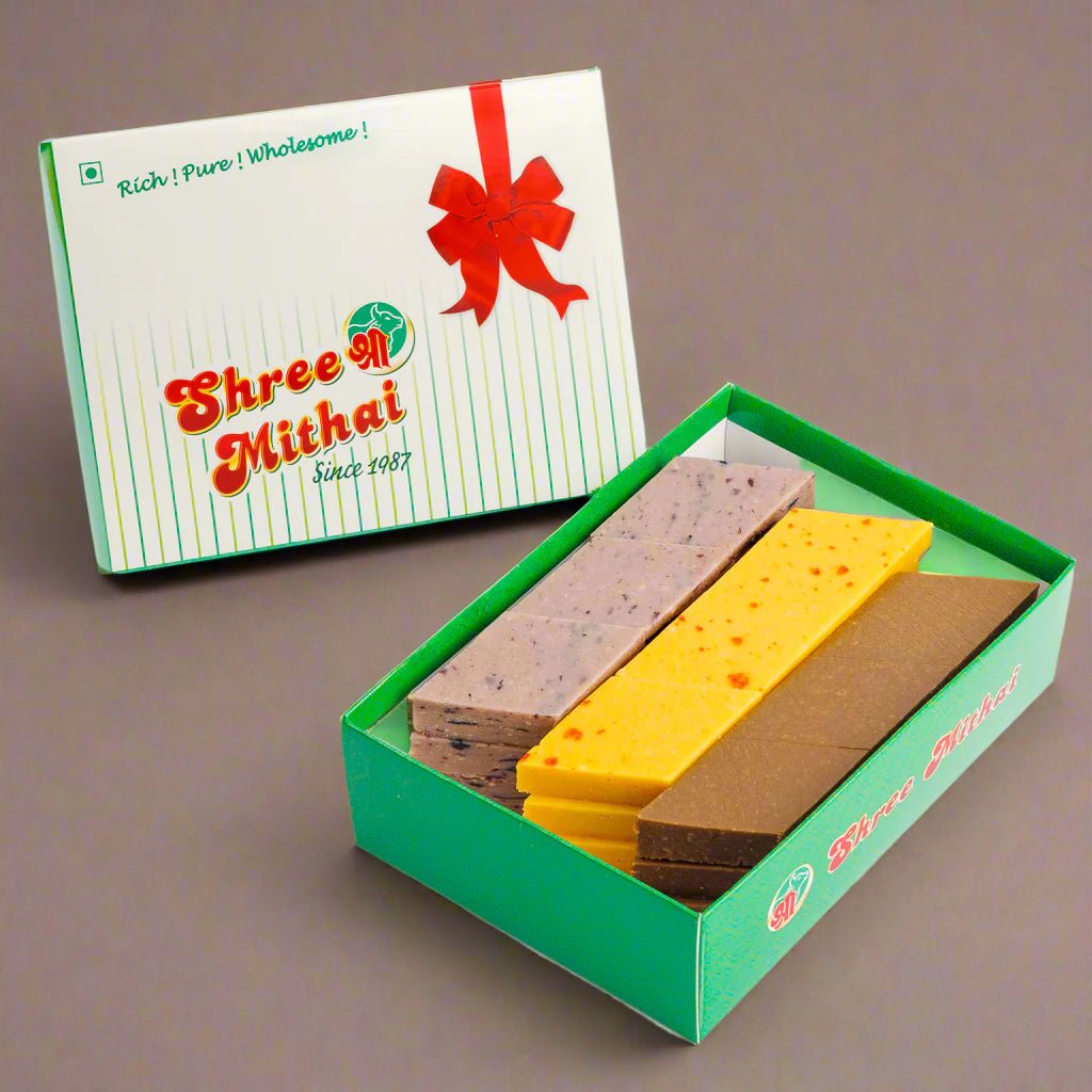 Shree Mithai Kaju Katli Trio