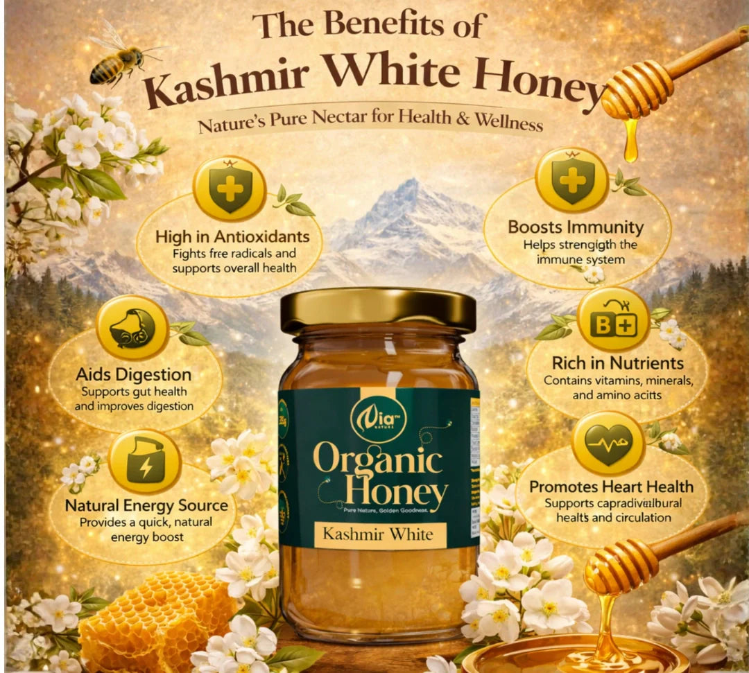 Nia Natura Organic Kashmir White Honey - Dista