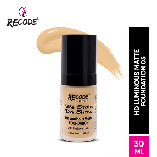 Recode HD Luminous Matte Foundation - 05 Aryavarta - Distacart