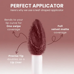 Thumbnail for NY Bae Velvet Mousse Liquid Lipstick - Brown Girl Brown 10 - Distacart