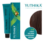 Thumbnail for Yuthika Professional Creme Hair Colour - Light Golden Mahogany Brown - Distacart