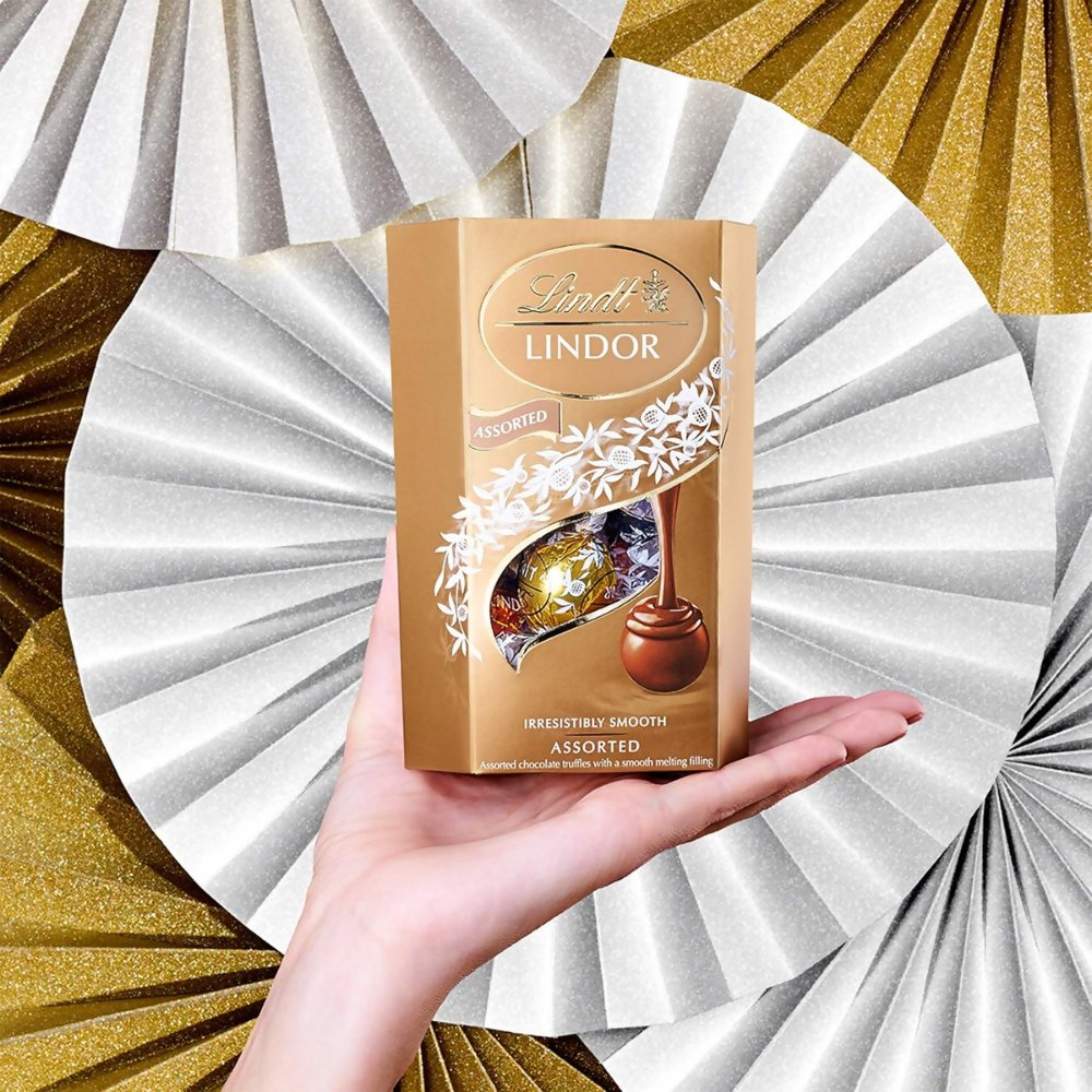 Lindt Lindor Assorted Chocolate Truffle Gift Box - Dista