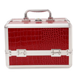 Thumbnail for Bronson Professional Makeup Vanity Trousseau Box Faux Leather Finish (Multi-Color) - Dista