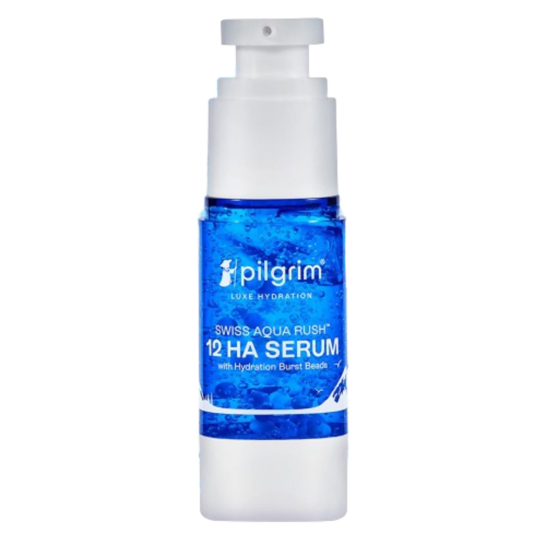 Pilgrim Swiss Aqua Rush 12 HA Serum with Hydration Burst Beads - Distacart