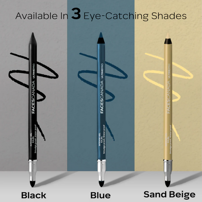 Faces Canada Intense Gel Kajal - Blue - Distacart