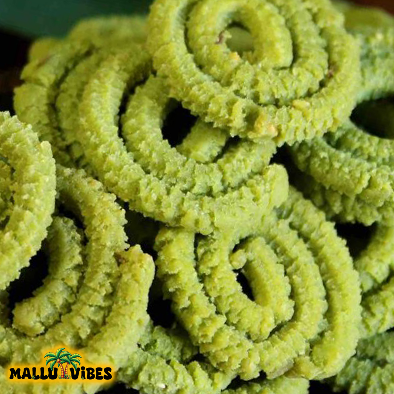 Mallu Vibes Spinach Murukku
