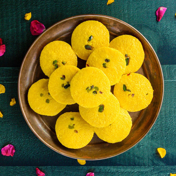 Shree Mithai Kesar Peda