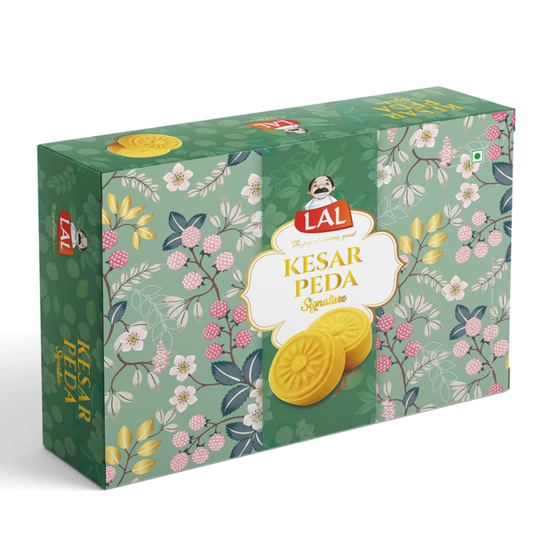 Lal Sweets Kesar Peda - Distacart