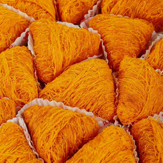 Shree Mithai Kesar Samosa Kunafa