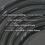 Thumbnail for VedicDerm Plasma Bamboo Charcoal Shampoo for Psoriasis & Sensitive Scalp - Distacart