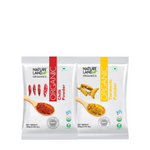Thumbnail for Nature Land Organics Red Chilli Powder+Organic Turmeric Powder - Distacart