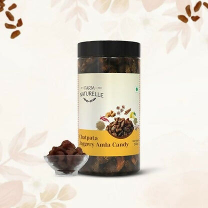 Farm Naturelle Chatpata Jaggery Amla Candy - Tangy - Distacart
