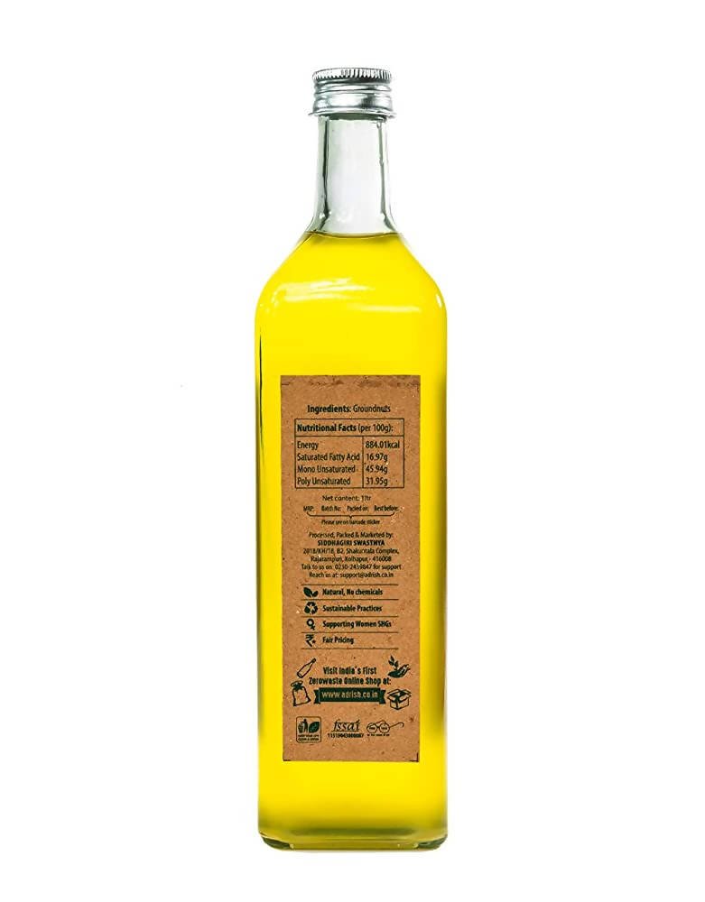 Adrish Wood Pressed Groundnut Oil - Distacart