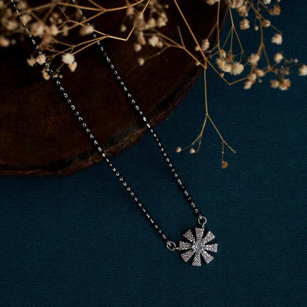 Joban Fashion Women White Ad Mangalsutra - Distacart