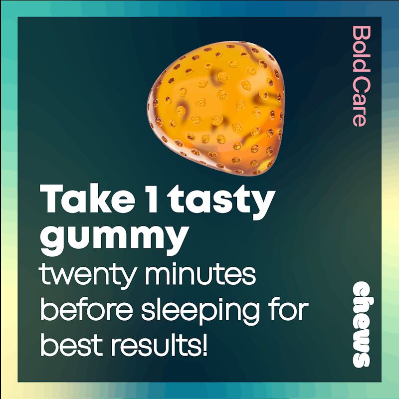 Bold Care Chews Blissful Sleep Gummies - Distacart