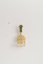 Thumbnail for Nuyug 22K Gold Plated Pearl Belle Mini Jhumki Earrings