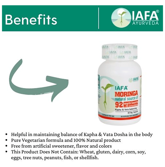 Iafa Moringa Veg Capsule