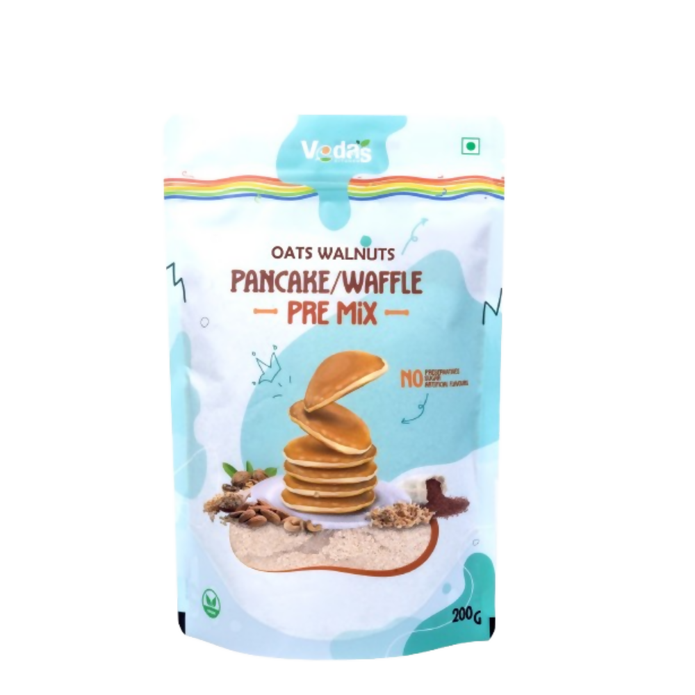 Vedas Kitchen Oats Walnuts Waffle/Pancake Premix - Dista