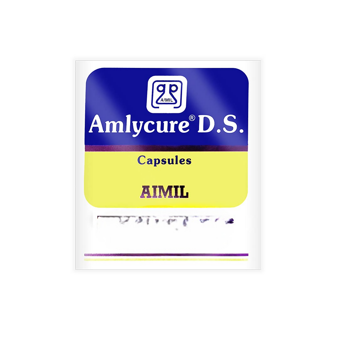 Aimil Ayurvedic Amlycure DS Capsules - Dista