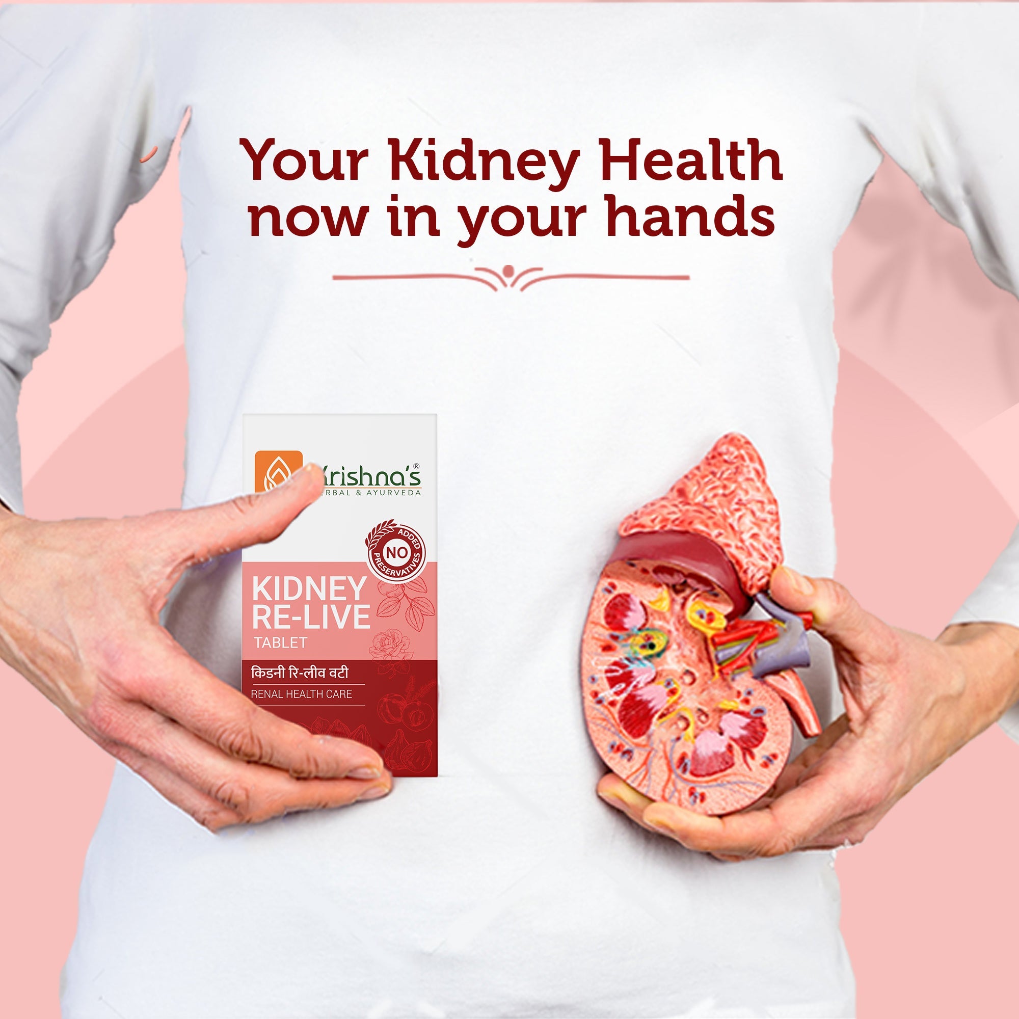 Krishna'S Herbal & Ayurveda Kidney Re-Live Tablets