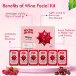 Thumbnail for NutriGlow NATURAL'S Advanced Pro Formula Wine Facial Cleanup Kit