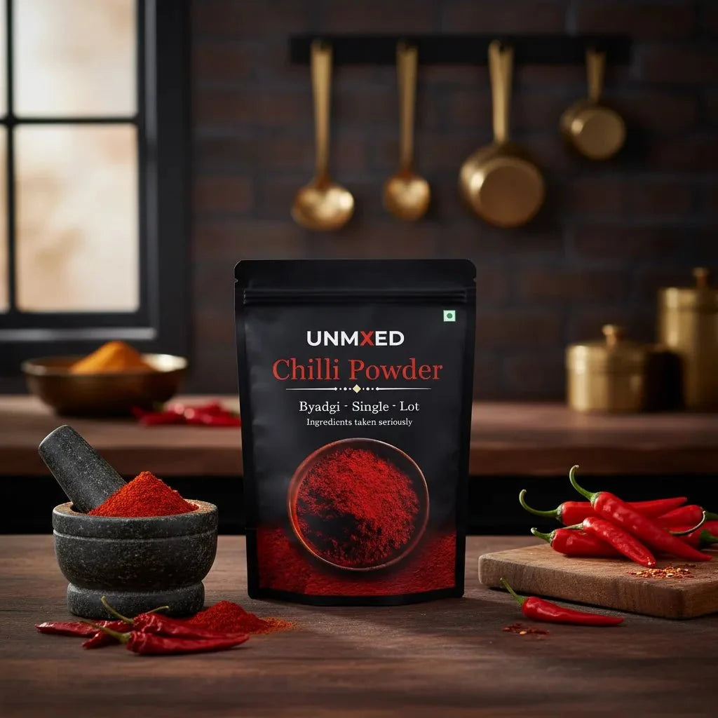 unmixed byadgi chilli powder