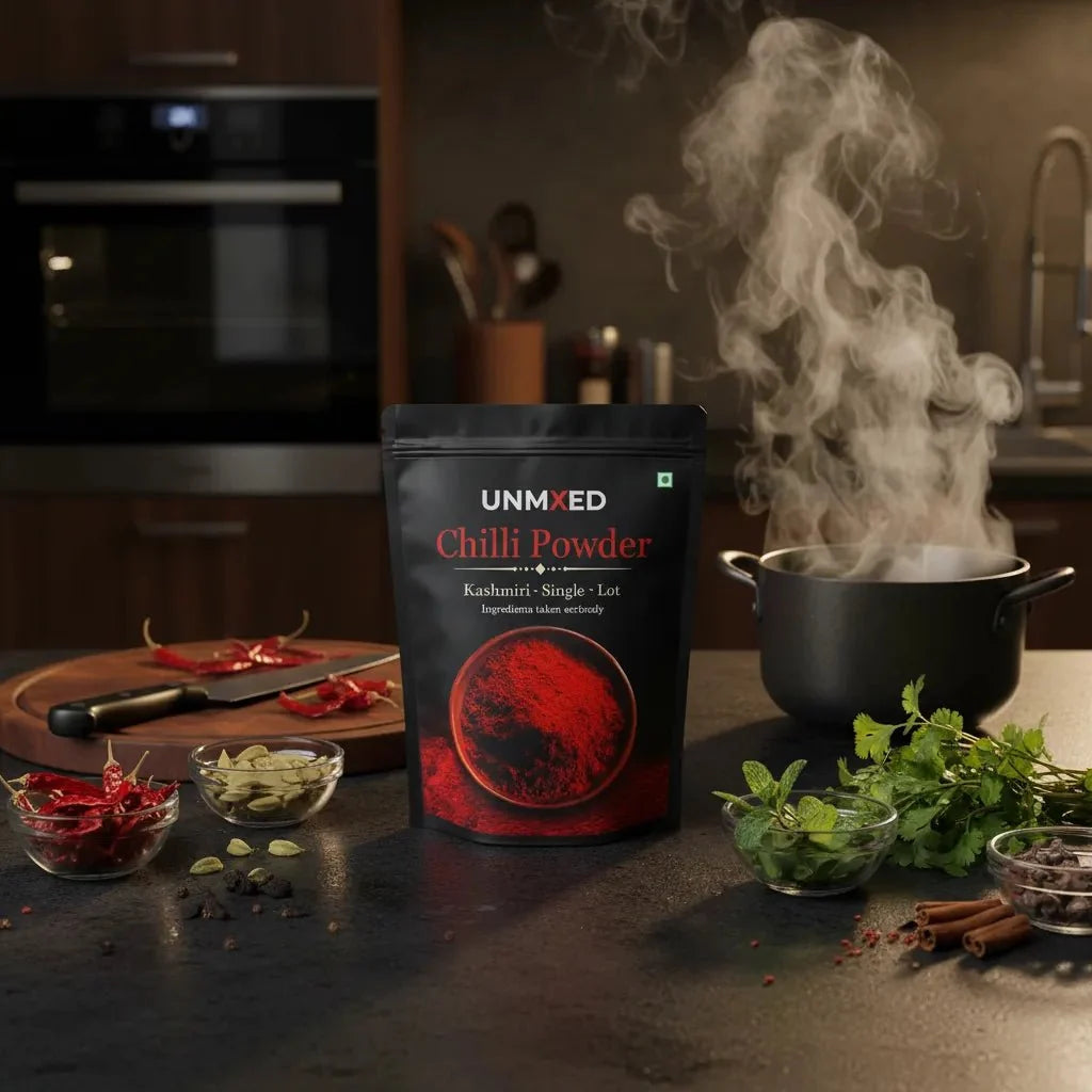 unmixed kashmiri chilli powder