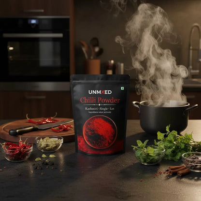 unmixed kashmiri chilli powder