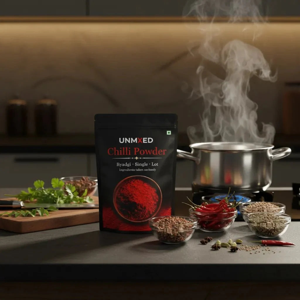 unmixed byadgi chilli powder