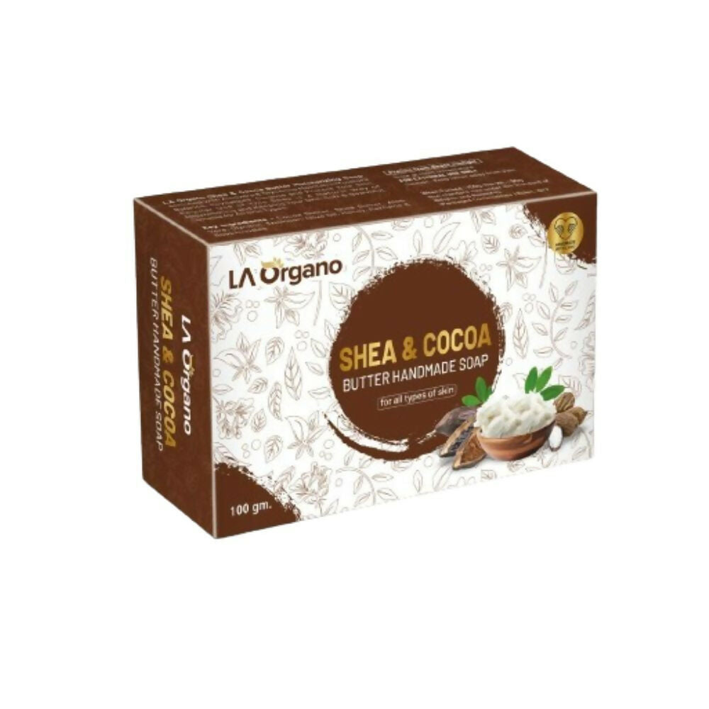 LA Organo Shea & Cocoa Butter Handmade Soap - Distacart