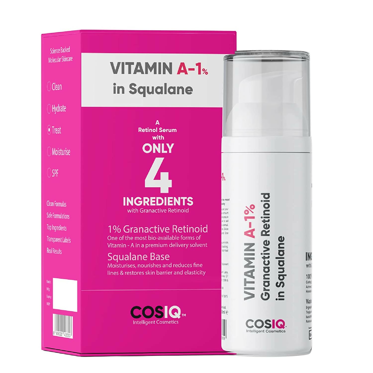 Cos-IQ Vitamin A-1% Granactive Retinoid in Squalane - Distacart
