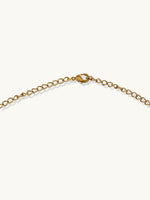 Thumbnail for Nuyug 22K Gold-Plated Emerald Stone Centric Kundan Studded Minimal Necklace Set