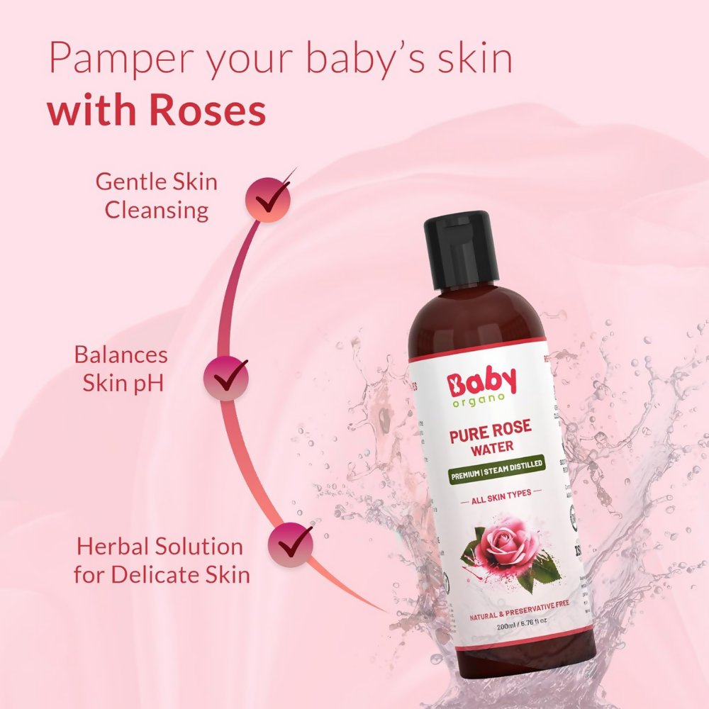 Babyorgano Ayurvedic Rose Water - Dista
