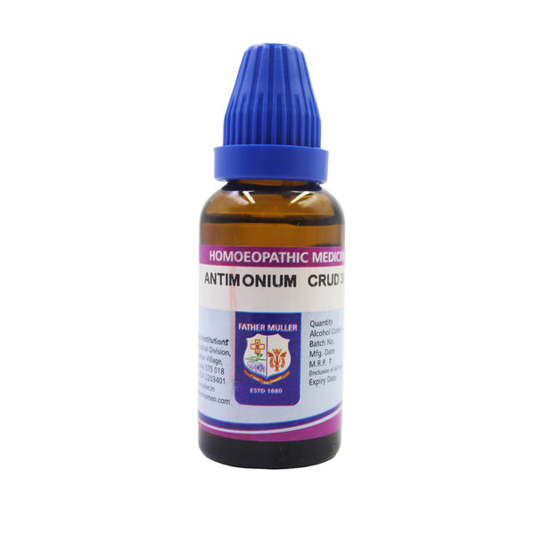 Father Muller Antimonium Crudum Dilution - Distacart