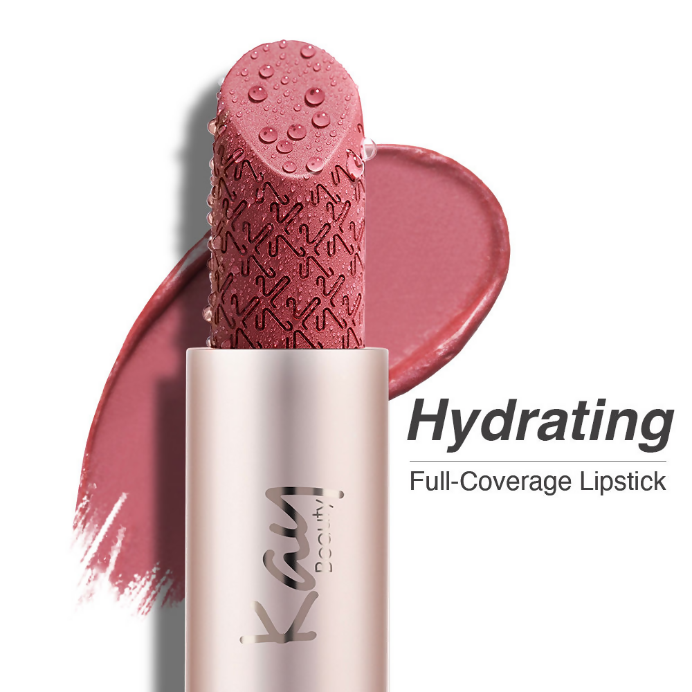 Kay Beauty Hydra Creme Hydrating Full Coverage Lipstick with Hyaluronic Acid - Verve - Distacart