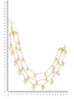 Thumbnail for Ruby Raang Gold Pearl Ear Chains (set of 2)