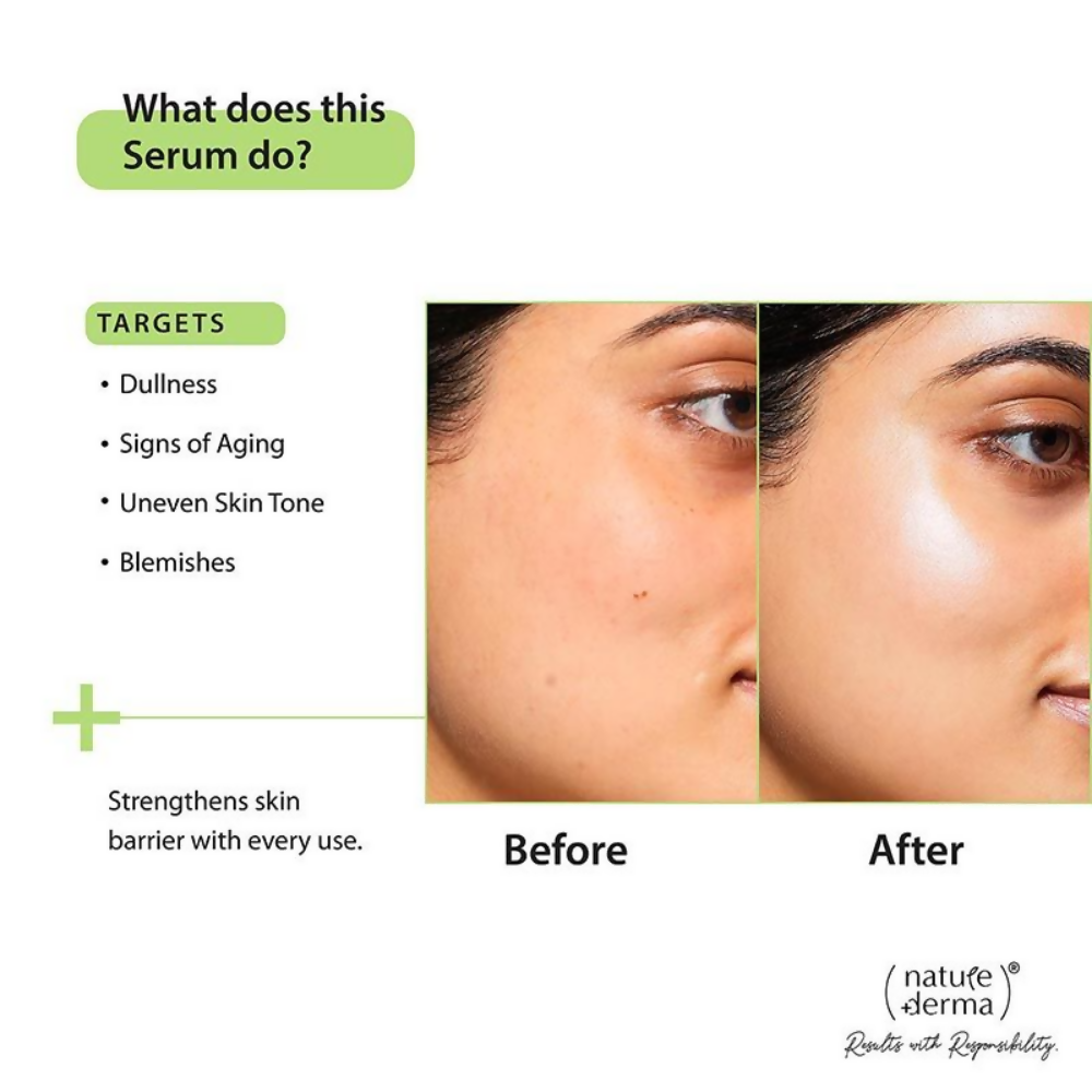 Nature Derma 20% Vitamin C + E & Ferulic Acid Serum - Distacart