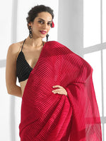 Thumbnail for Mitera Pure Georgette Saree - Distacart