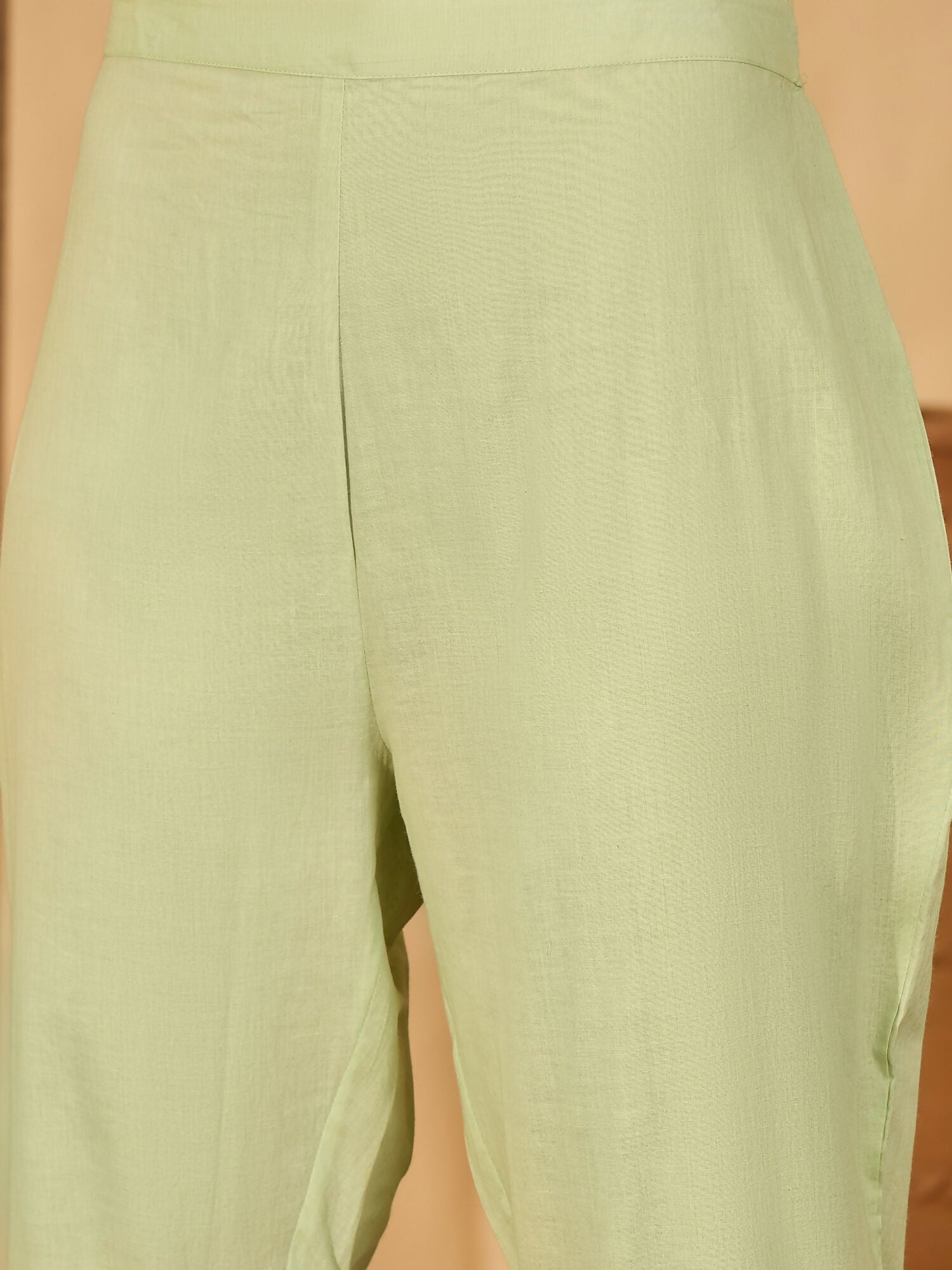 Joban Fashion Embroidery Green Pure Cotton Cord Set - Distacart