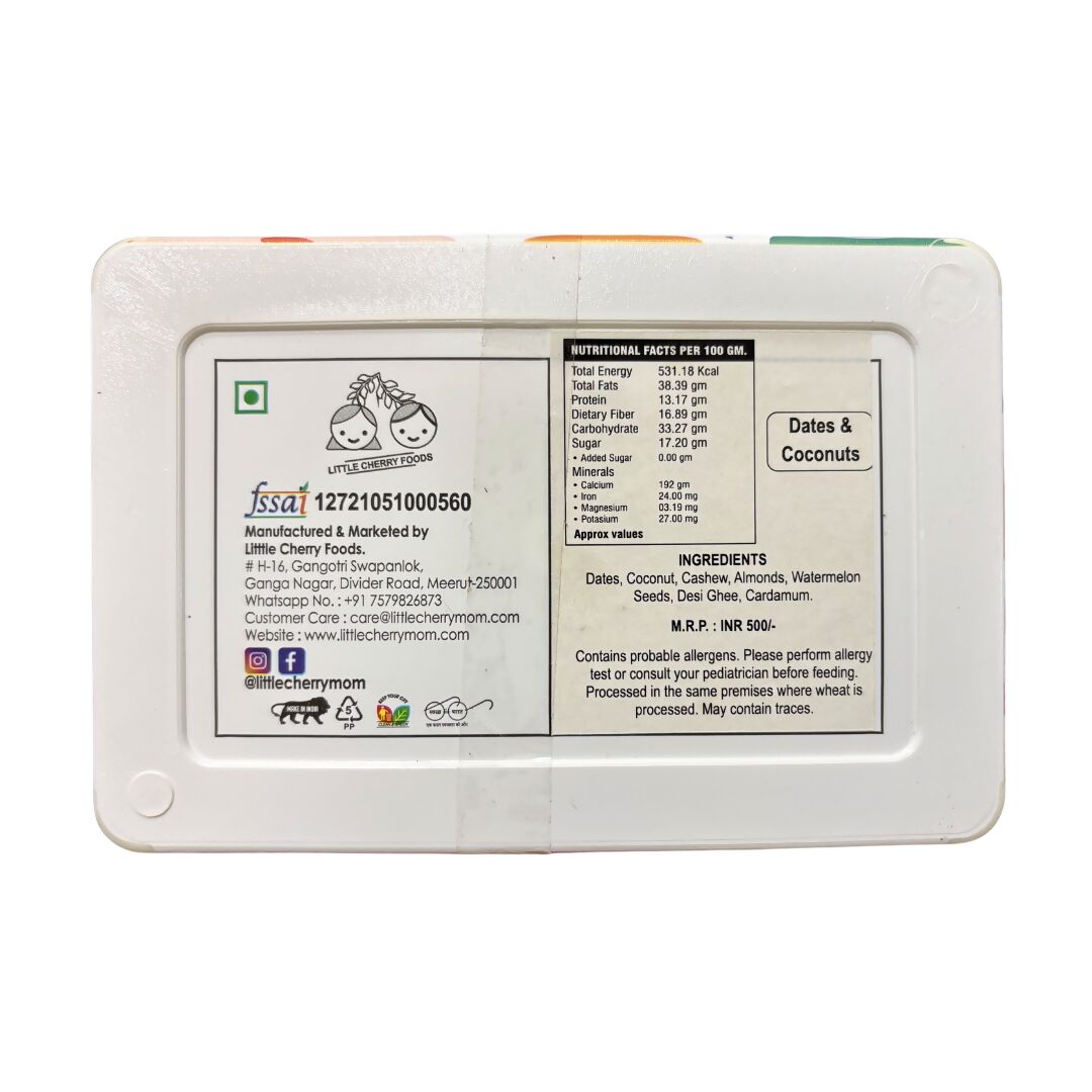 Littlecherrymom Amma’s Addu: Dates Coconut - Distacart