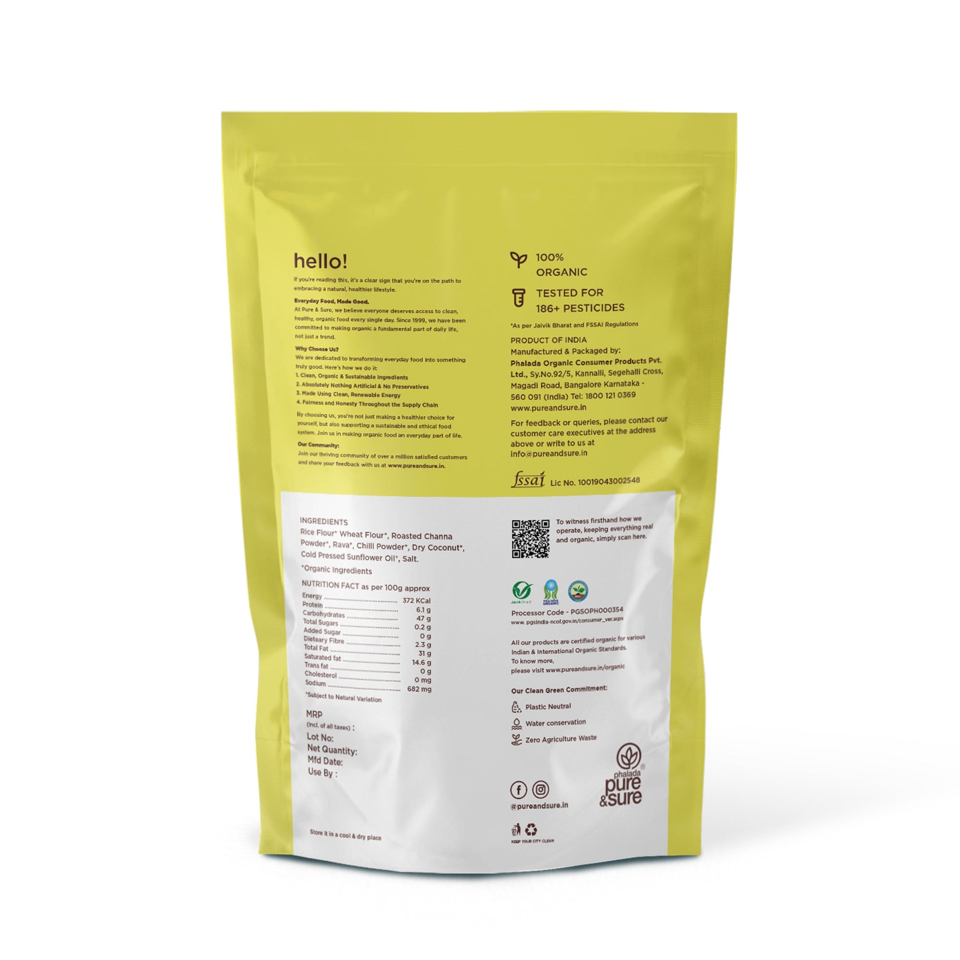 Pure & Sure Organic Kodbale - Distacart