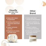 Thumbnail for Glowifly Radiance Touch Tan Clear Face Exfoliating Scrub - Papaya Scrub for Face - Distacart