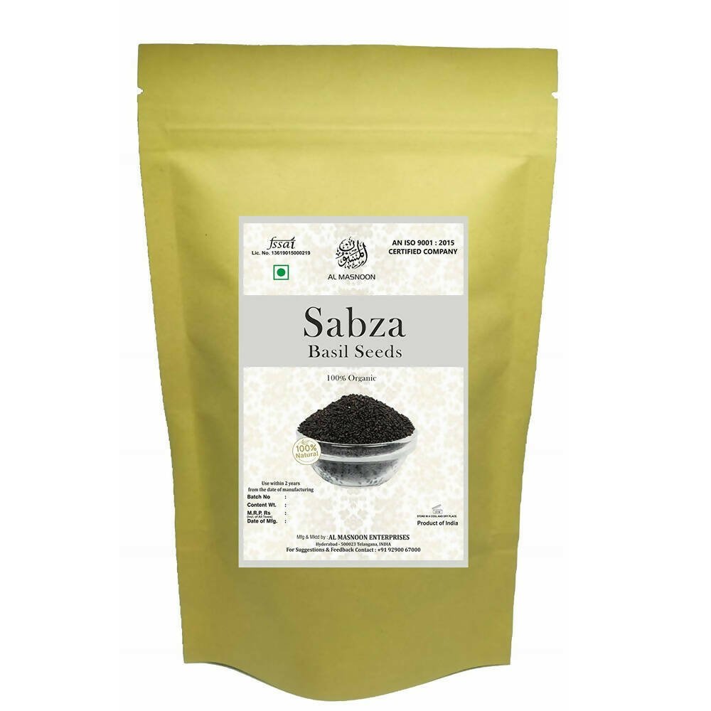 Al Masnoon Sabza Basil Seeds - Distacart