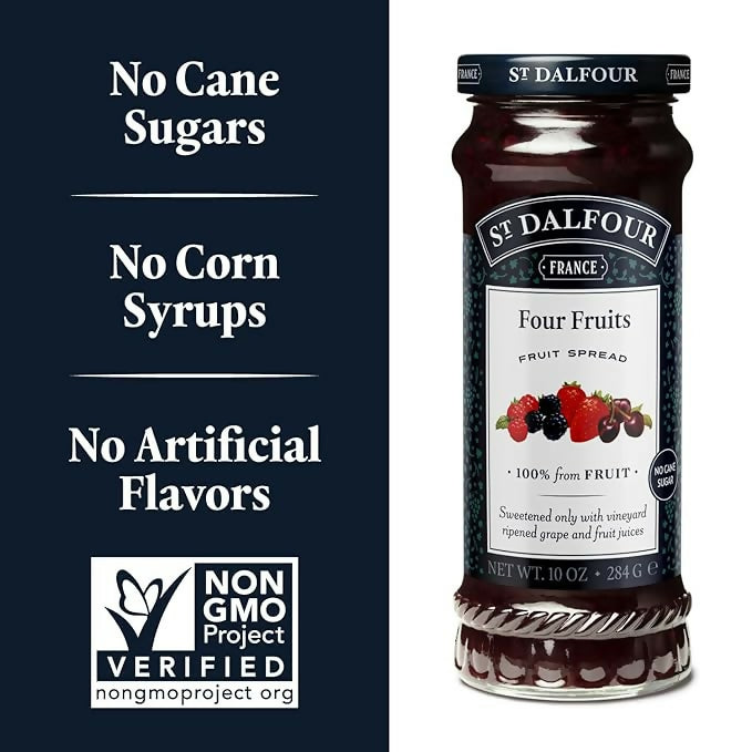 ST. DALFOUR Four Fruits Fruit Spread - Dista