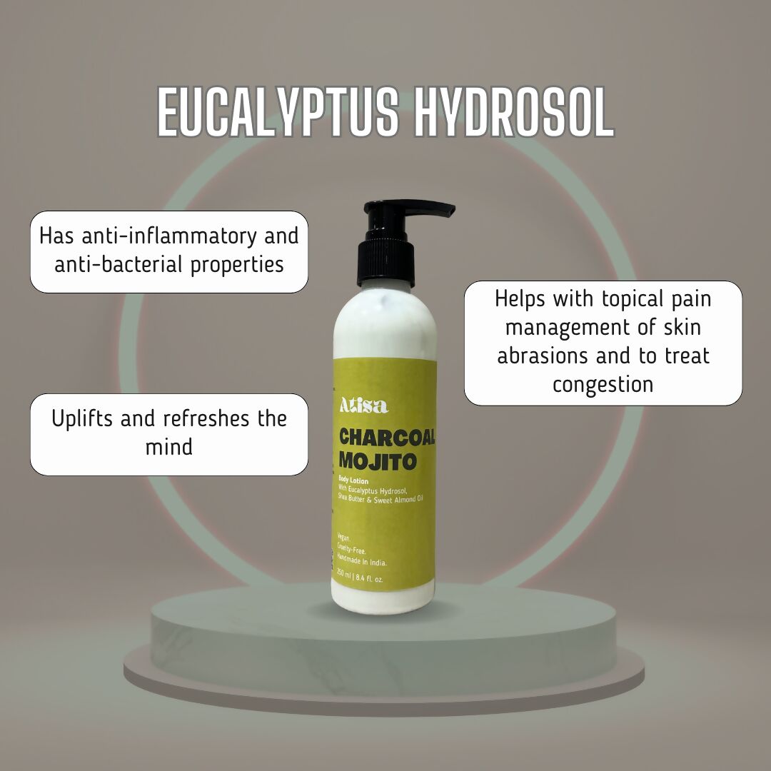 Atisa Charcoal Mojito Body Lotion - Distacart