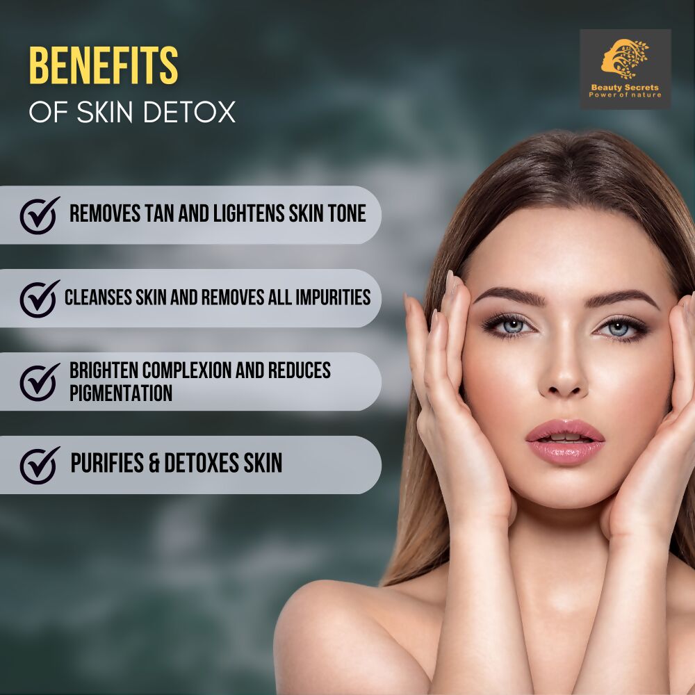 Beauty Secrets Skin Detox Detan Face Mask - Distacart