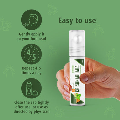 Krishna'S Herbal & Ayurveda Krishnadhara Roll On - Distacart