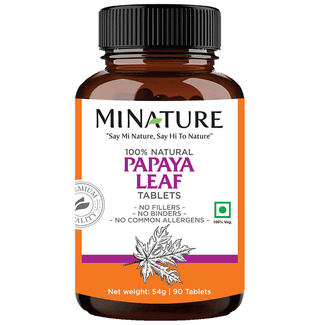 Minature Papaya Leaf Tablet