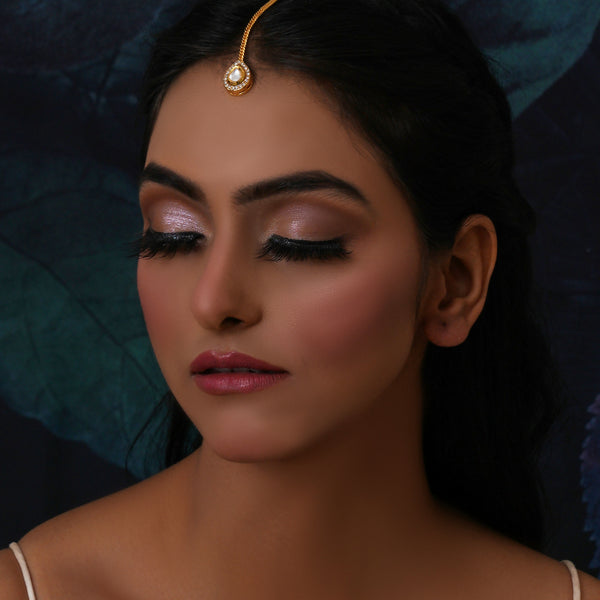 Kundan Maang Tikka (Gold) - Ruby Raang - Distacart